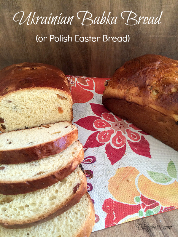 Ukrainian Babka Easter Bread