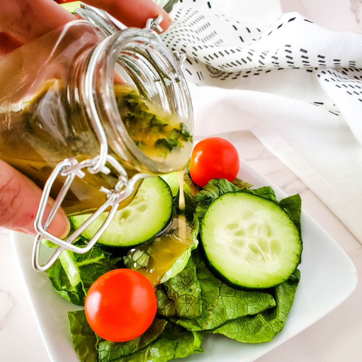 Easy Homemade Greek Salad Dressing
