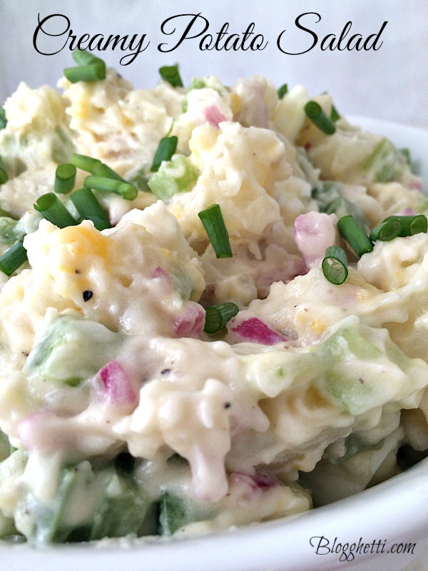 creamy potato salad