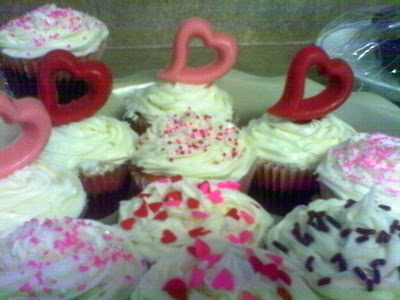 Valentine’s Day Brownie Cupcakes
