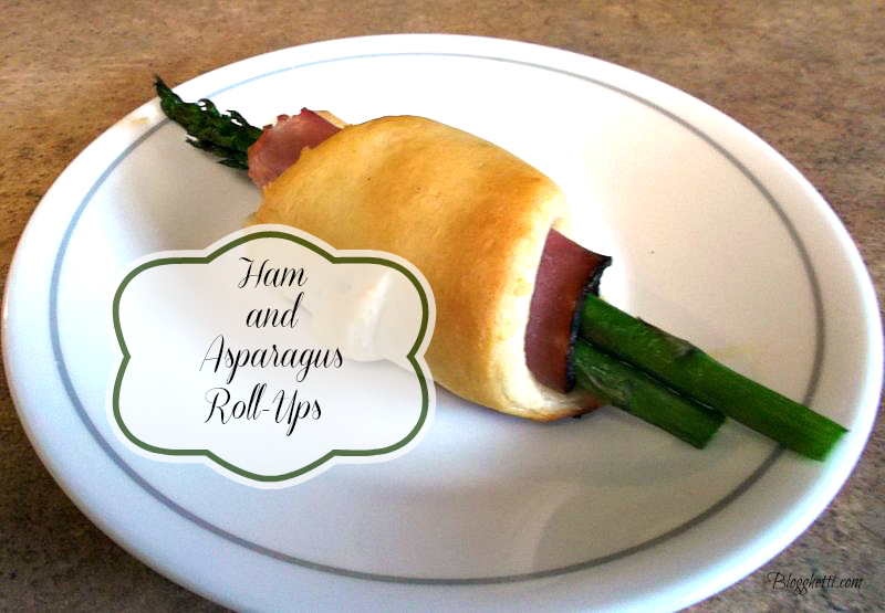 Ham and Asparagus Roll ups