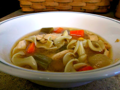 Chicken Noodle Soup (Crockpot)