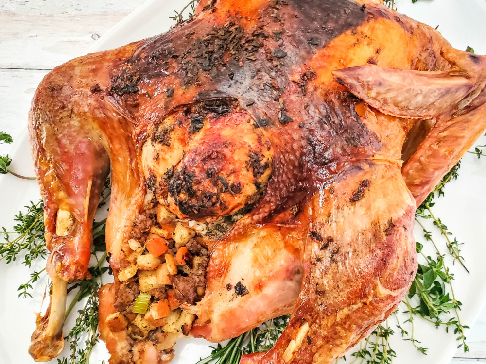 edited roasted turkey image