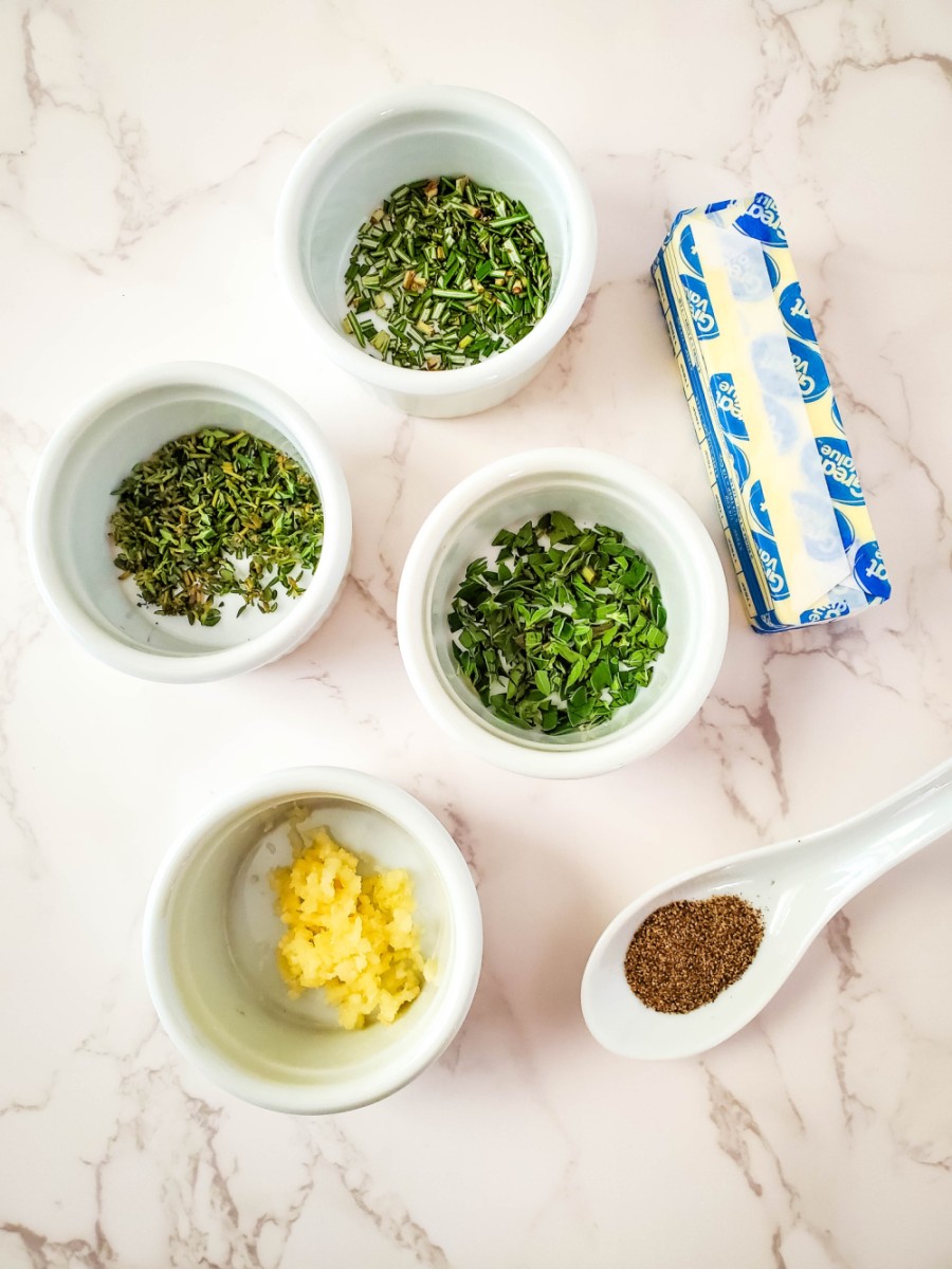 herb and butter compound ingredients