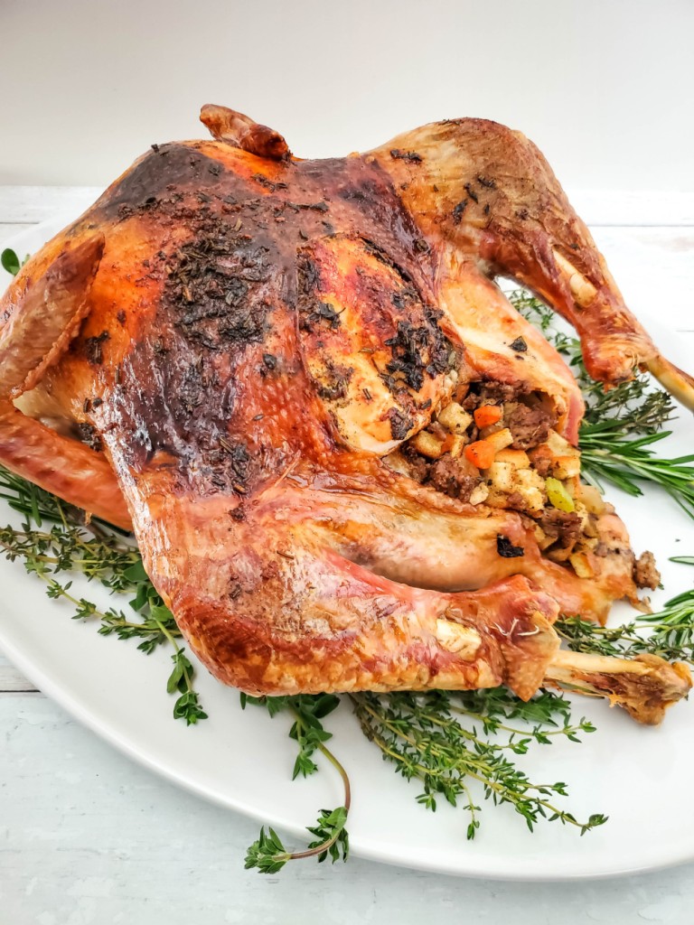 Easy Herb and Butter Oven Roasted Turkey
