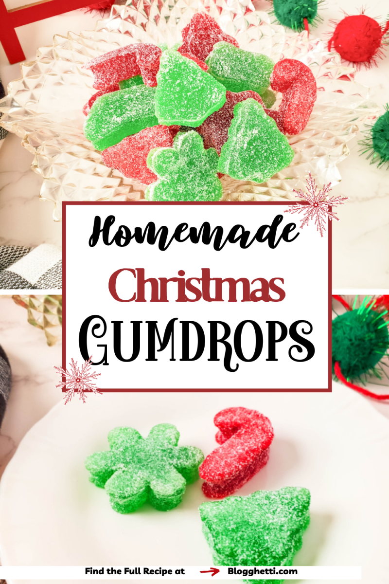 Christmas Gumdrops image with text for Pinterest