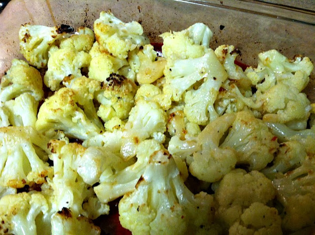Oven Roasted Cauliflower
