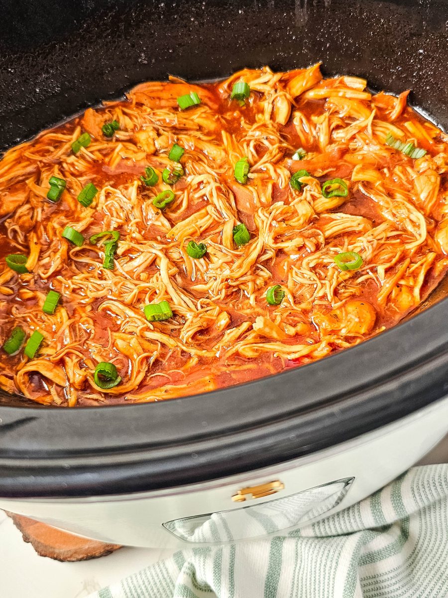 slow cooker beer and bbq chicken
