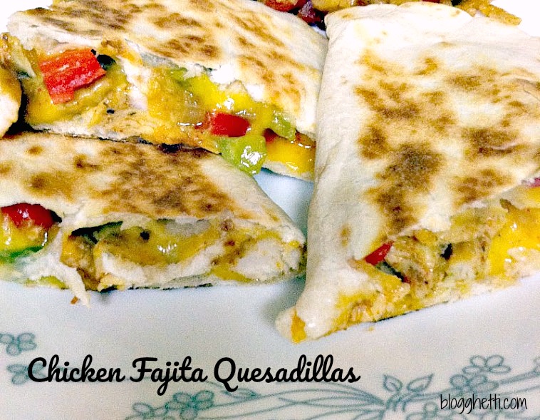 Chicken Fajita Quesadillas