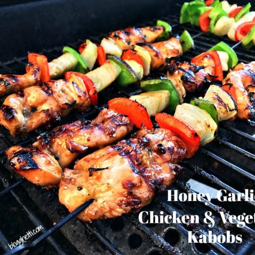 Honey Soy Chicken and Vegetable Skewers Recipe