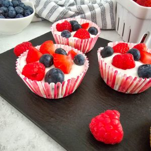 Very Berry Frozen Yogurt Cups feature image