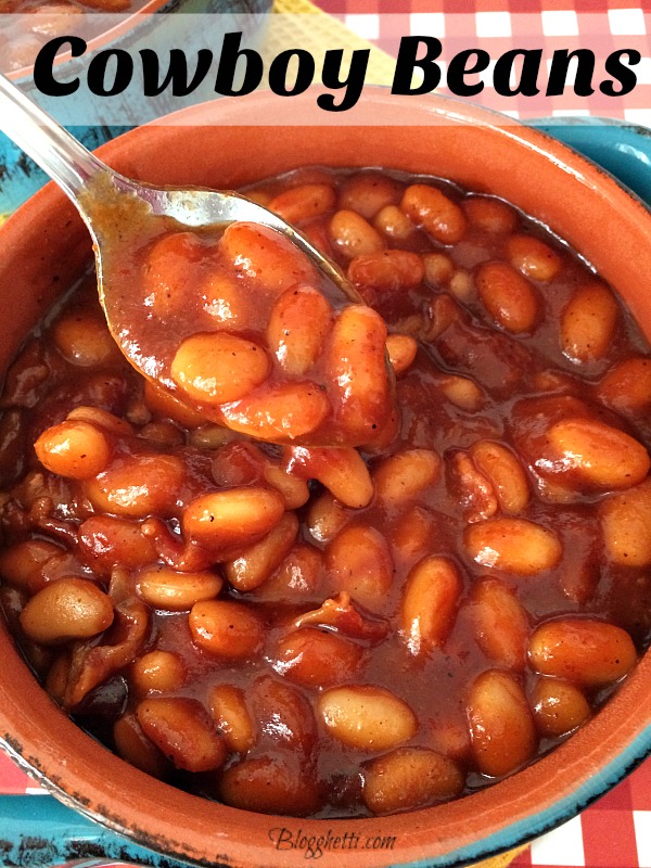 These Cowboy Beans have a sweet and tangy taste to them thanks to the honey and the chili pepper. They looked divine and the clincher, for me, was that from start to finish it took less than 30 minutes to make.