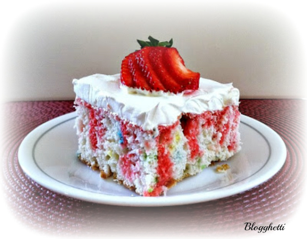 Strawberry Poke Cake Recipe