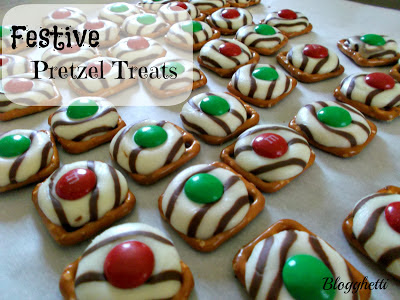 Festive Pretzel Treats