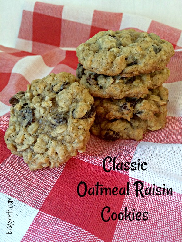 These Oatmeal Raisin Cookies are soft and chewy and have been a part of my life since childhood. Nothing fancy or complicated, just pure homemade goodness - a classic cookie.