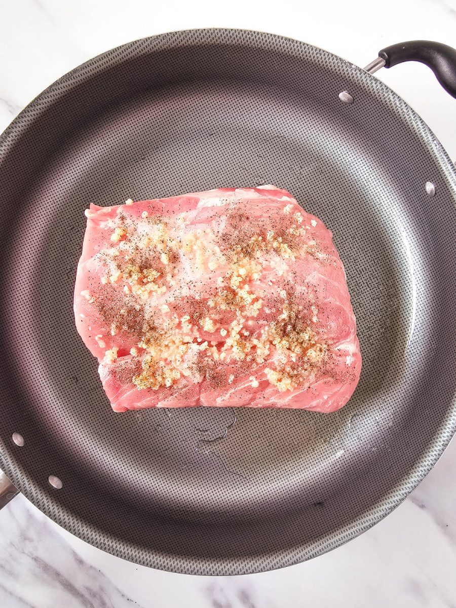 brown roast in skillet