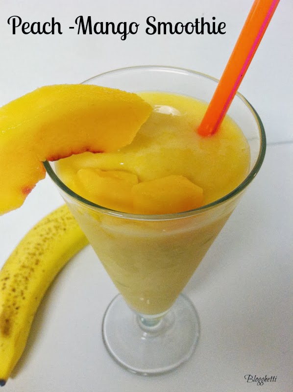 Peach-Mango Smoothie