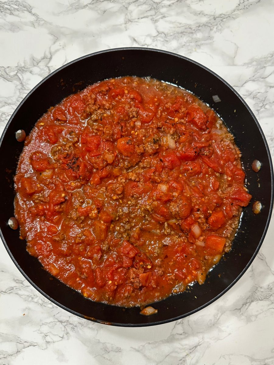 meat sauce for baked pasta