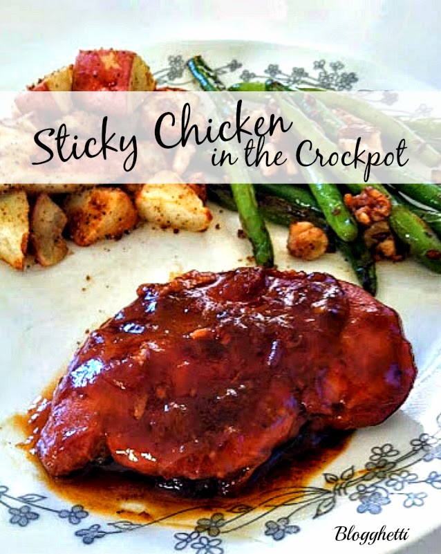 Sticky Chicken (Crockpot)