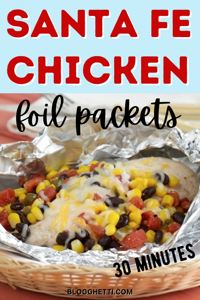 Santa Fe Chicken Foil Packets