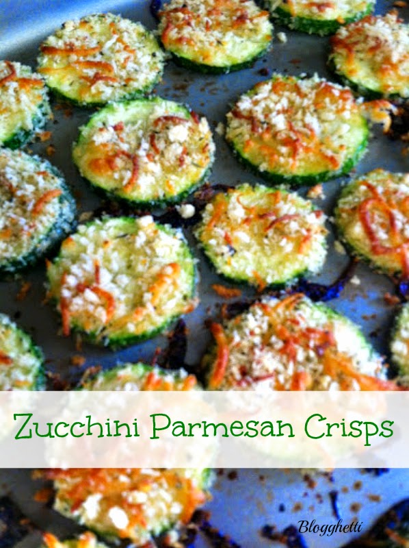 Zucchini Parmesan Crisps