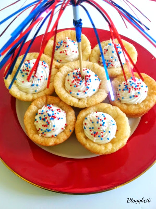 Patriotic Cookie Cups 1