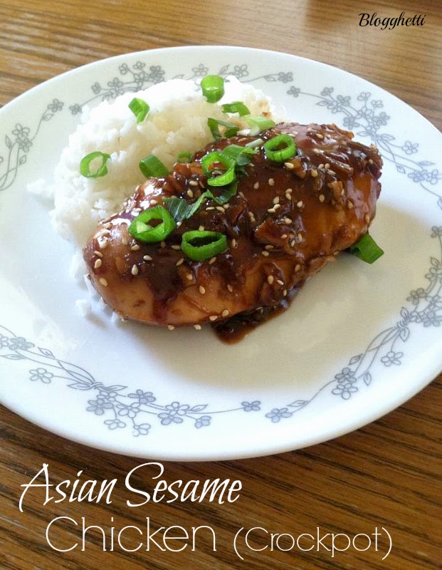 Asian Sesame Chicken (Crockpot)