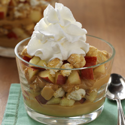 Caramel Apple Pudding Parfaits