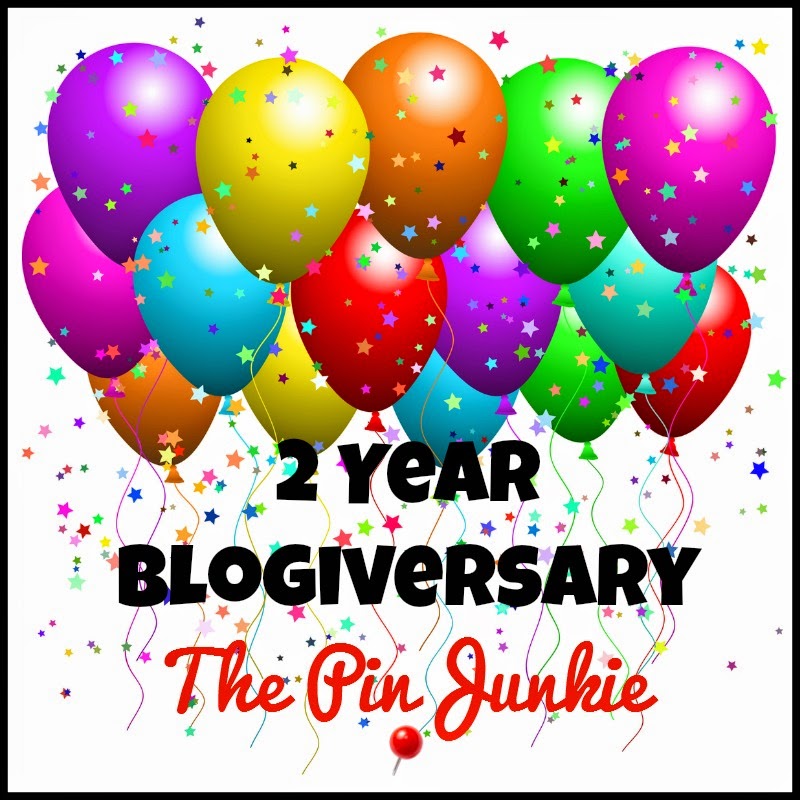 The Pin Junkie’s 2 Year Blogiversary Celebration!