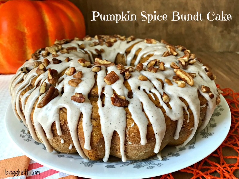 Pumpkin Spice Bundt Cake