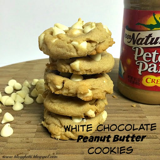 White Chocolate Peanut Butter Cookies