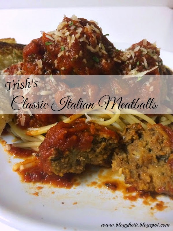 Trish’s Classic Italian Meatballs