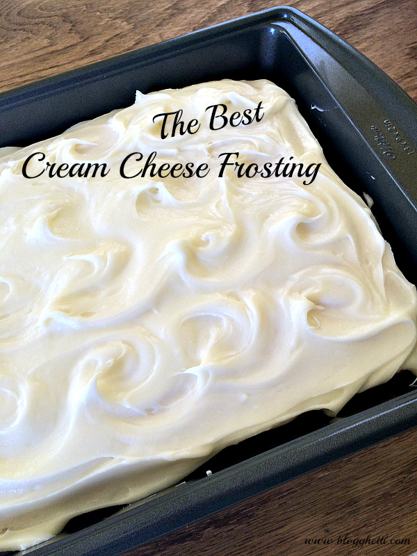 Homemade Cream Cheese Frosting