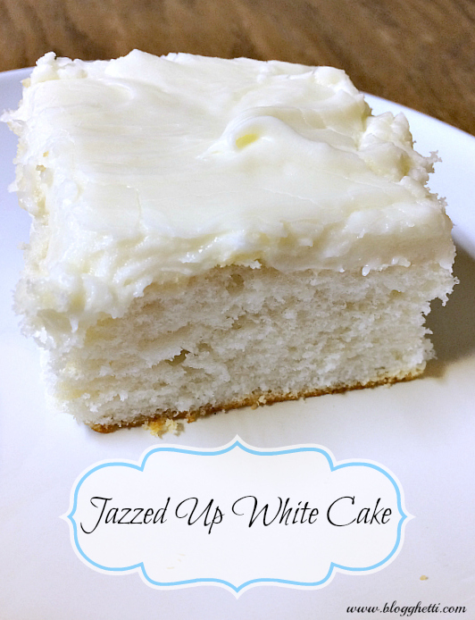 White cake deals mix