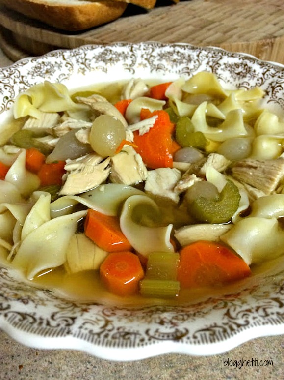 Crock pot Chicken Noodle Soup is perfect during the cold weather; it's the perfect comfort food. So simple to make, wonderfully delicious, and healthy for you. 