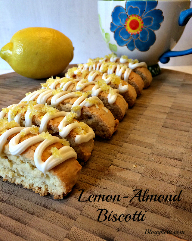 Lemon Almond Biscotti