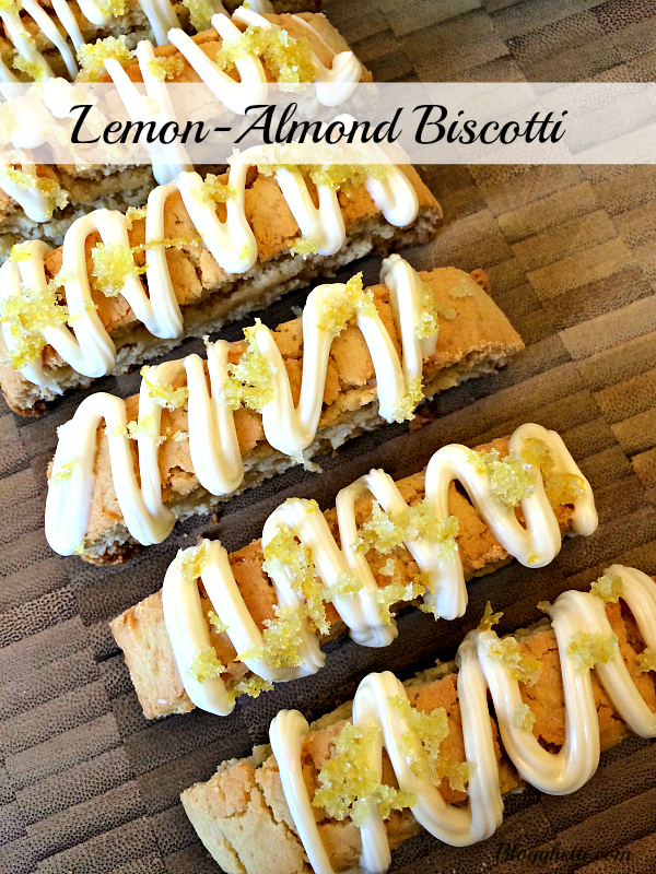 LemonAlmond Biscotti