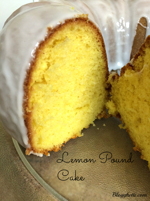 lemon pound cake whole