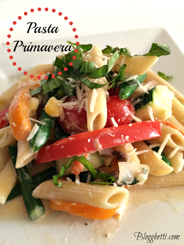 Meatless Mondays – Pasta Primavera