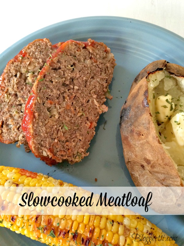  This Slow Cooked Meatloaf will be the only one you will ever need! It's perfectly moist, flavorful, and super easy to make in the crock pot. 