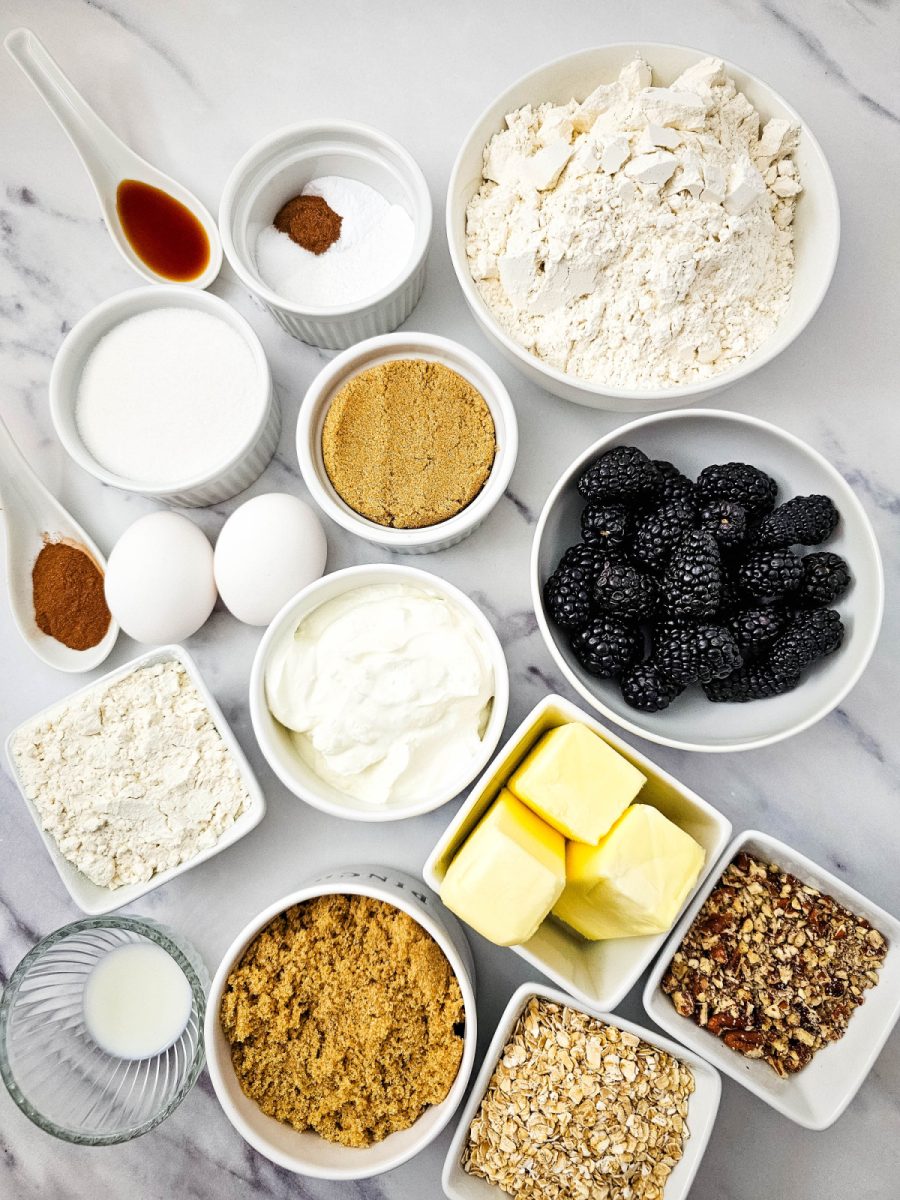 image with Ingredients for muffins