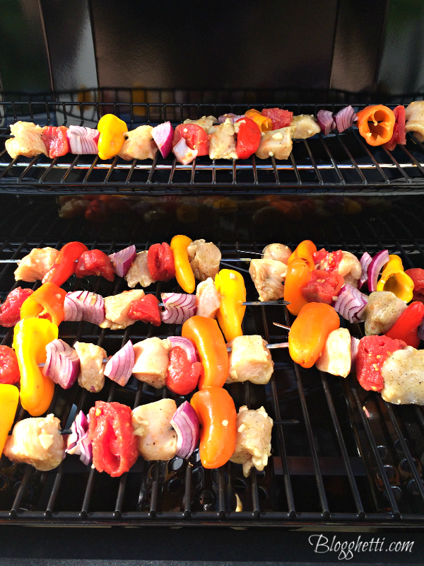 Grilled Chicken Fajita Skewers