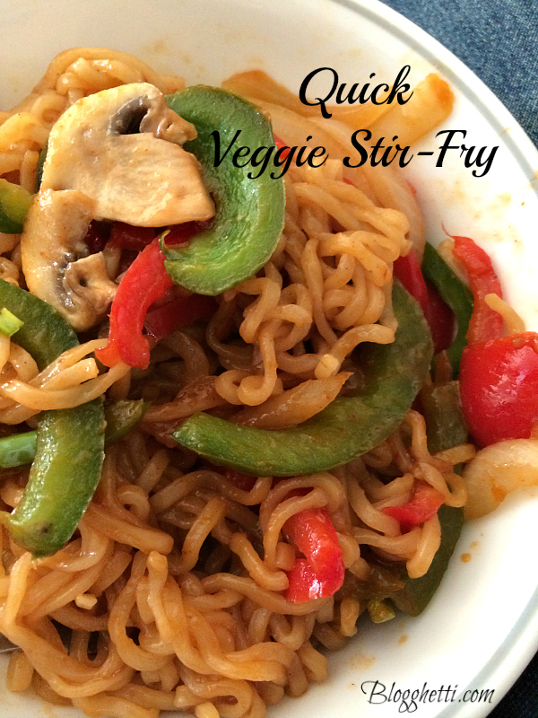 Meatless Monday – Quick Veggie Stir-Fry