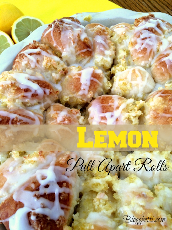 lemon pull apart rolls