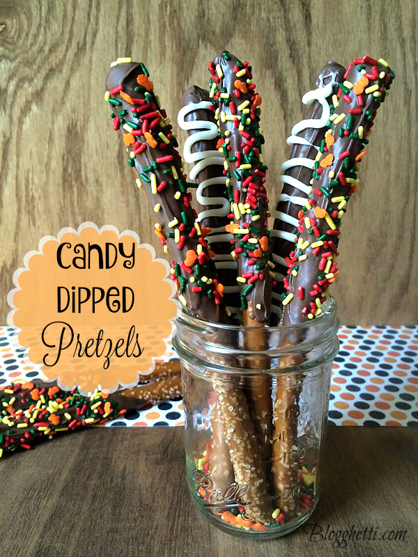 Candy Dipped Pretzels