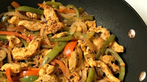 Buffalo Chicken Fajitas