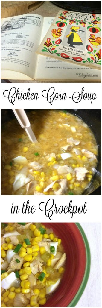 Chicken Corn Soup in the Crockpot1