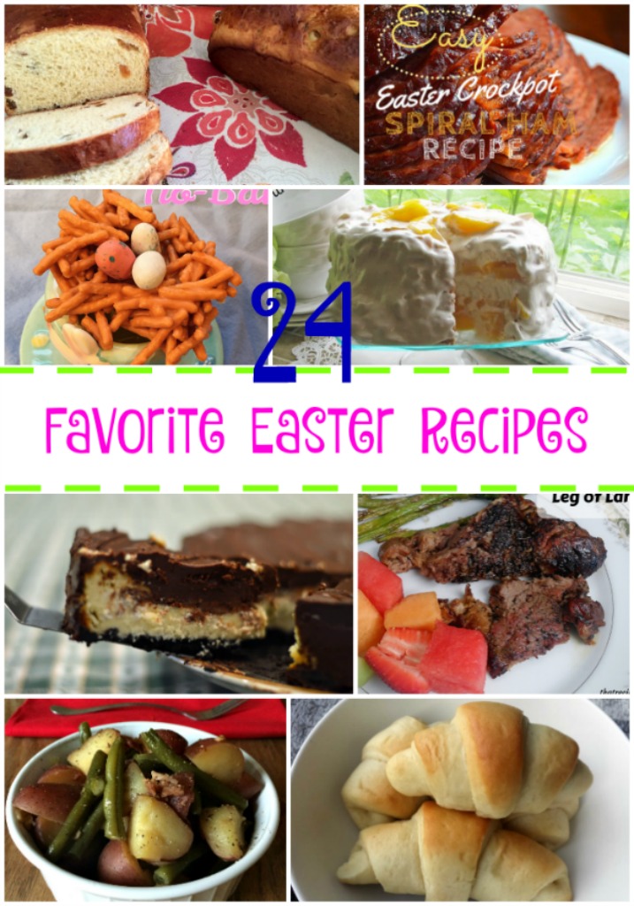 24 Favorite Easter Recipes Round-Up