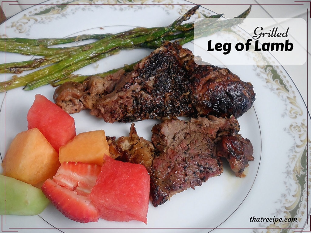 Grilled Leg of Lamb