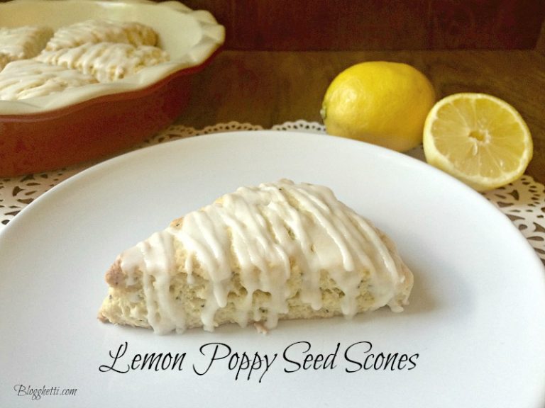 Lemon Poppy Seed Scones